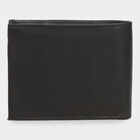 Black Polyurethane Wallet, , small
