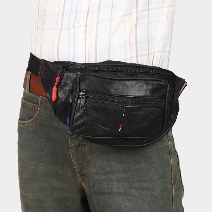 Men's Leather Utility Pouch, , large image number null