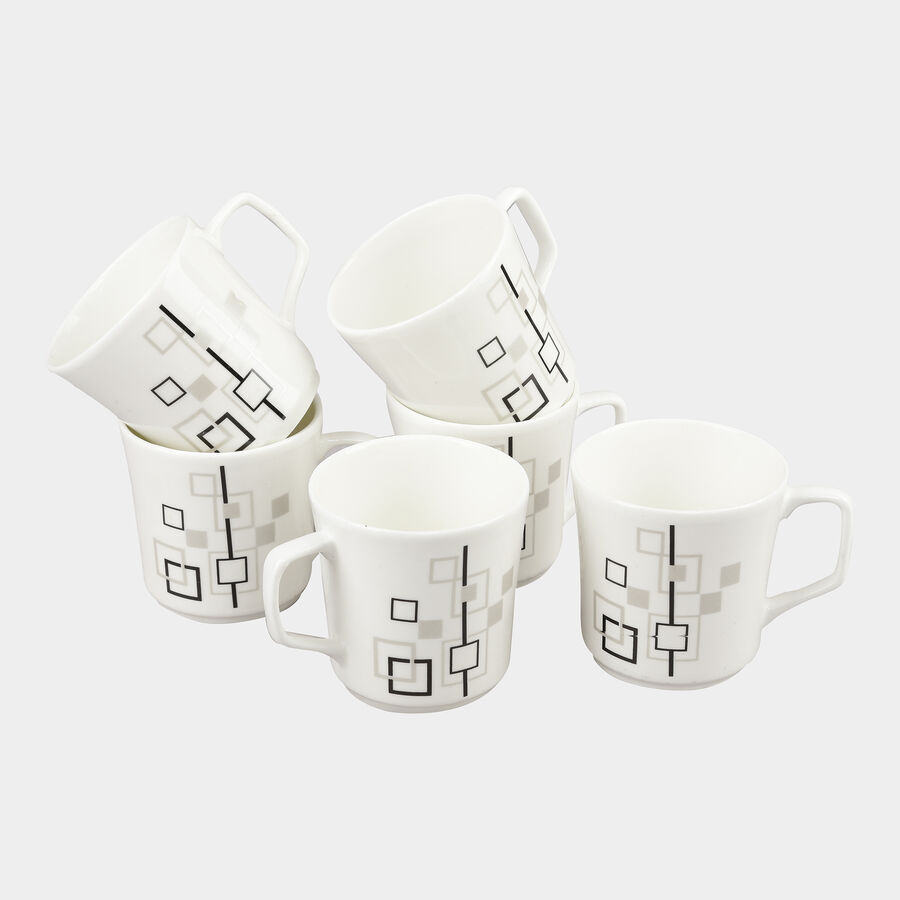 160 ml Bone China Mug, Set of 6, , large image number null