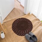 Brown Polyester Door Mat, , small