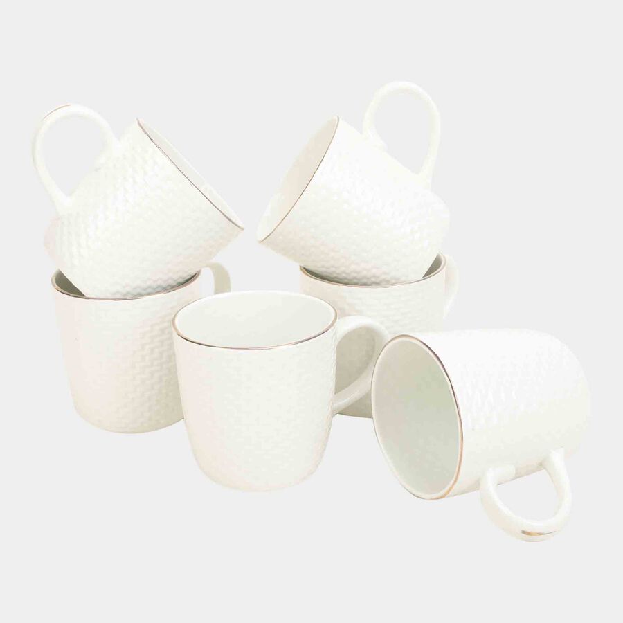 150 ml Bone China Cup, Set of 6, , large image number null