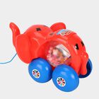 Kid's Red Plastic Pull Along, , small
