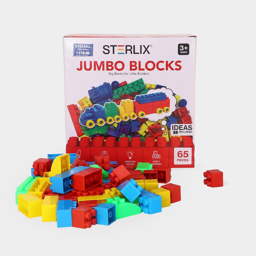 Kid's Plastic Blocks Toy , , large