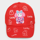 Kid's Red Fabric Cap, , small image number null