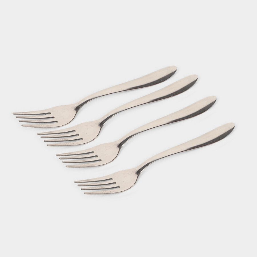 Stainless Steel Fork Set of 4, , large image number null