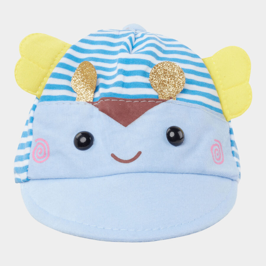 Kids' Blue Fabric Cap, , large image number null