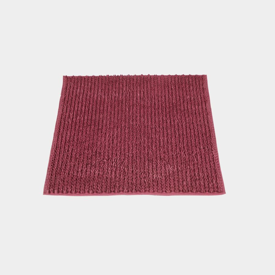 Anti-Skid Maroon Rubber Door Mat, , large image number null