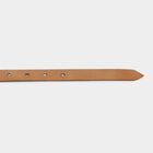 Women's Tan Polyurethane Belt, , small image number null