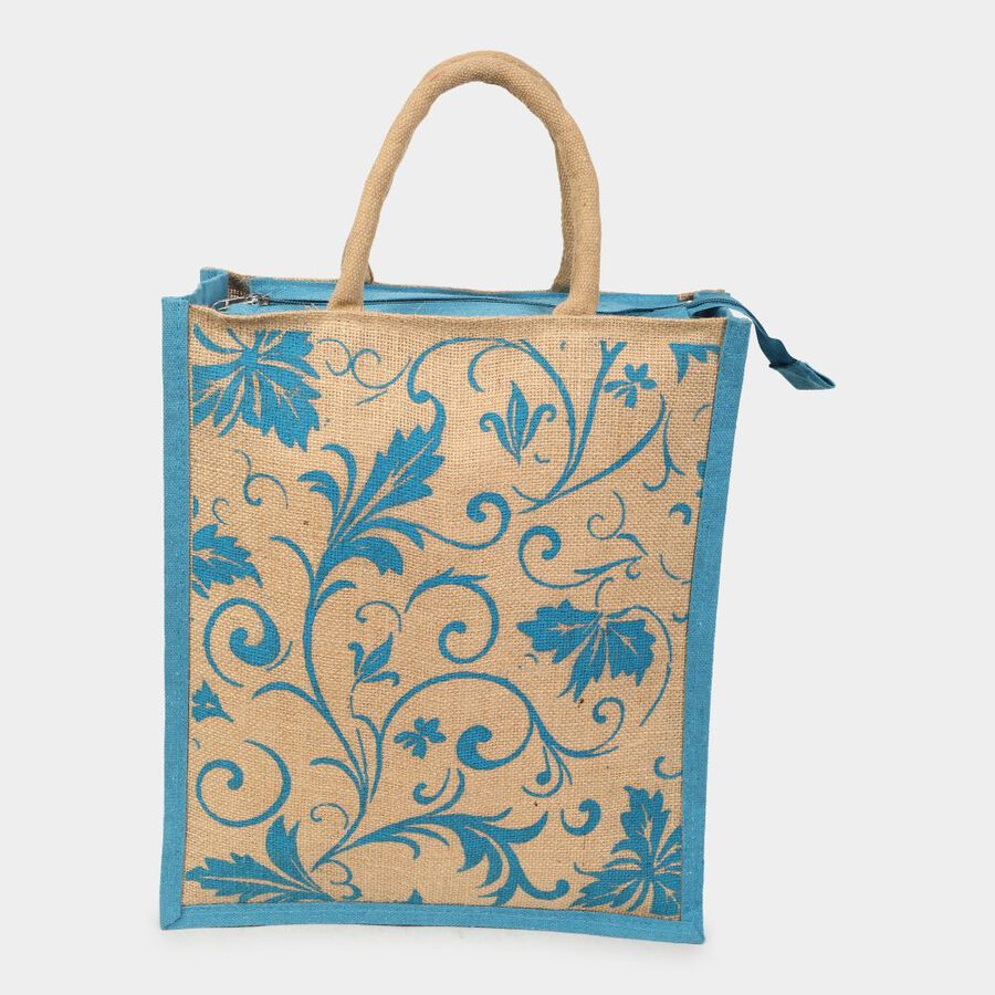 Blue Jute Bag, , large image number null
