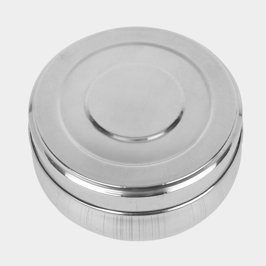 250 ml Stainless Steel Poori Dabba, , large image number null