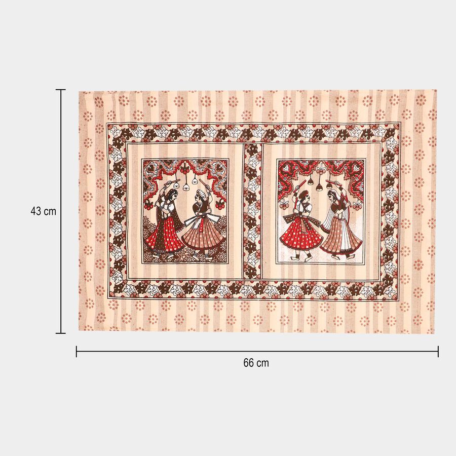King Size Cotton Bedcover With Pillow Cover, , large image number null