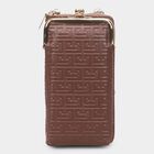 Women's Aqua Polyurethane Handbag, , small image number null