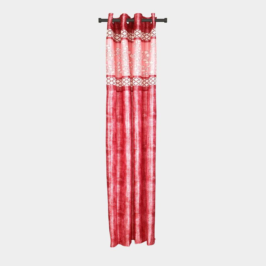 7ft. Maroon Microfiber Door Curtain, , large image number null