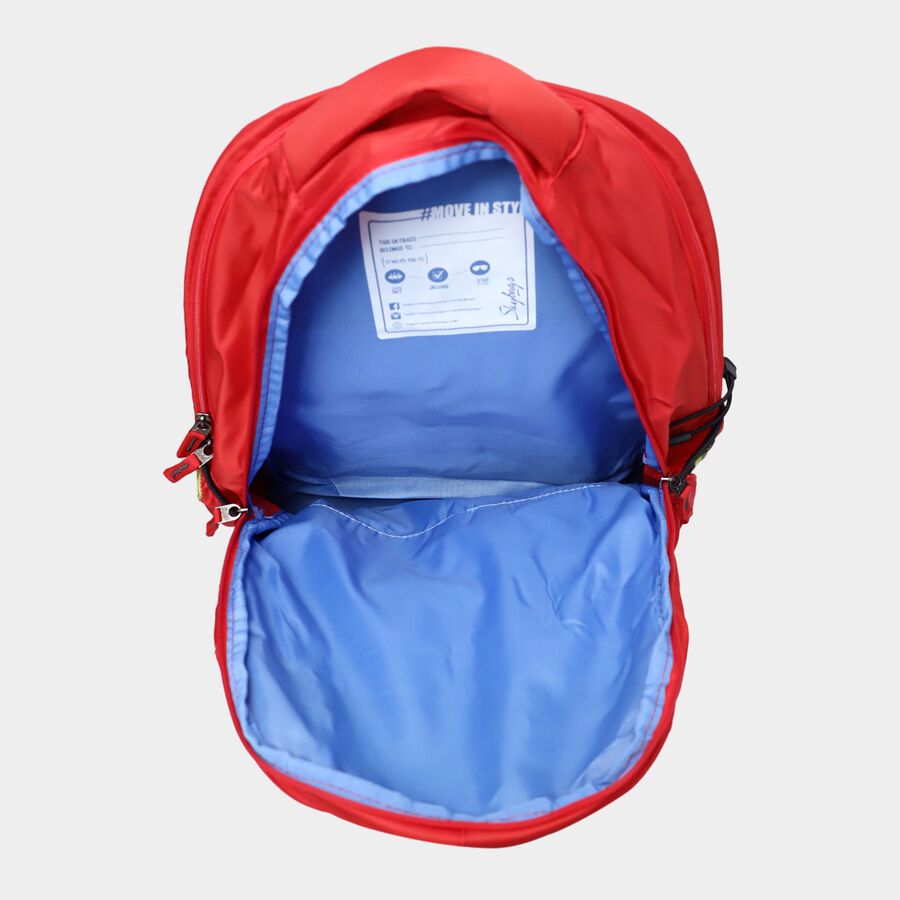 Black, Red Backpack, 35 L (Approx), , large image number null
