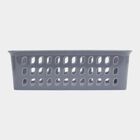 Grey Plastic Basket, Set of 3, , small