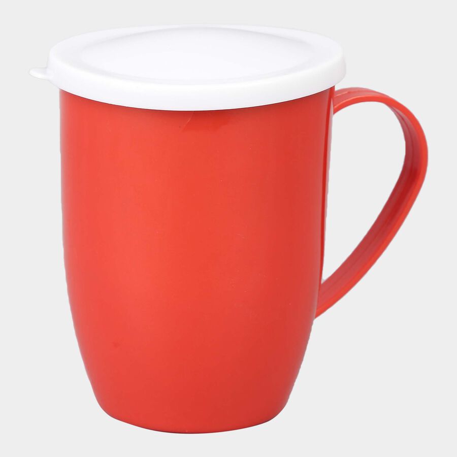 Plastic and Steel Mug, 225 ml, Microwave Safe, , large image number null