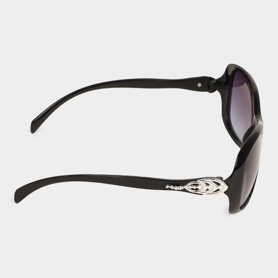 Women's Metal Gradient Wayfarer Sunglasses, , large image number null