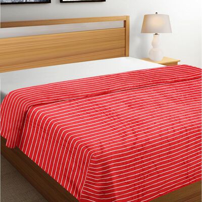 Red Microfiber Blanket 