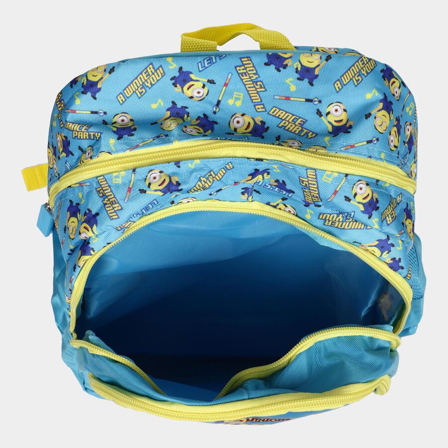 Kid's Minions Print School Bag, , large image number null