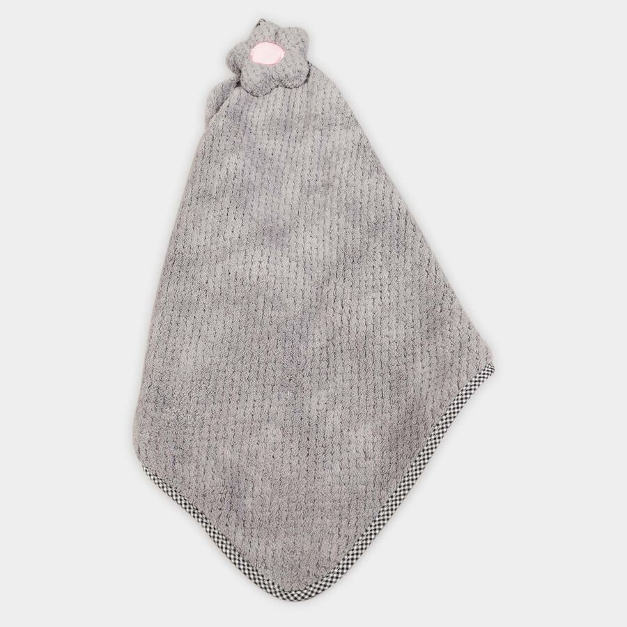 280 GSM Grey Polyester Wash Basin Towel, , large