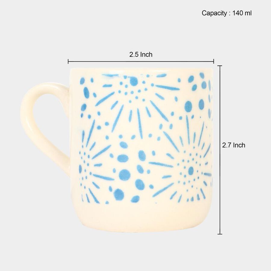 120 ml Stoneware Mug, Set of 6, , large image number null