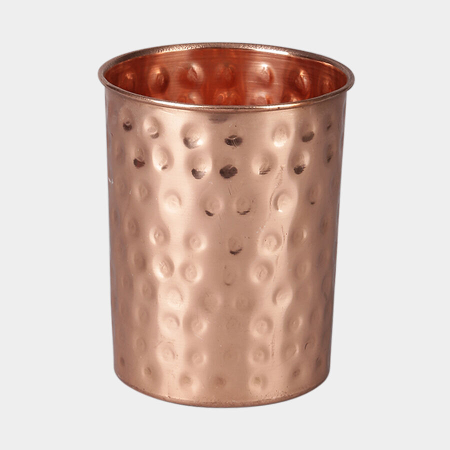 Copper Hammered Tumbler (180ml), , large image number null