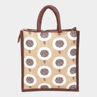 Brown JuteLunch Bag, , small