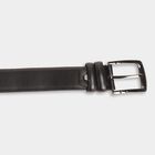 Men's Black Polyurethane Casual Belt, , small image number null
