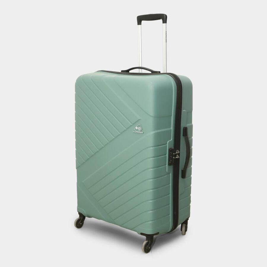 4-Wheel Light Green Polypropylene Hard Case Trolley, Small + Medium + Large, , large image number null