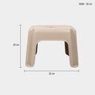 Brown Plastic Bath Stool, , small image number null