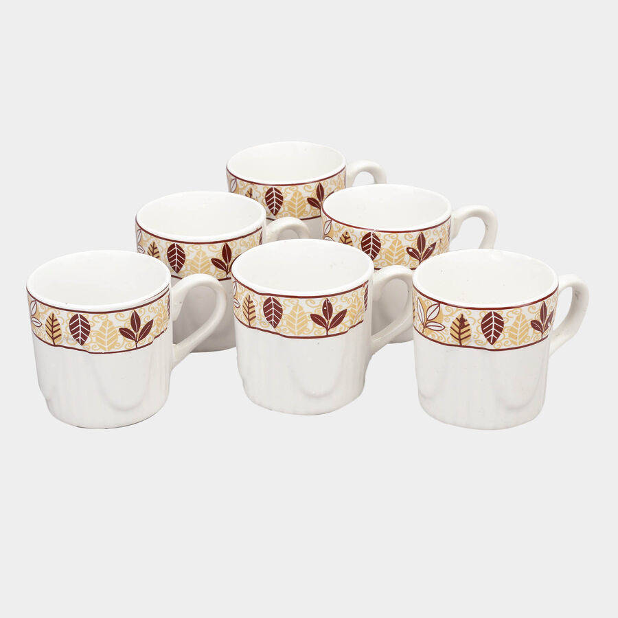 100 ml Stoneware Cup, Set of 6, , large image number null