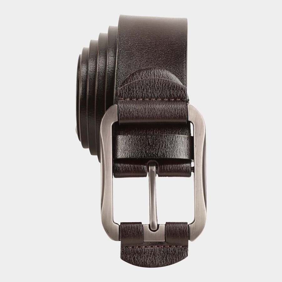 Men's Brown Polyurethane Casual Belt, , large image number null