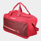 Red Polyester Duffle Bag, , small
