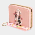 Kid's Pink Polyurethane Compact Wallet, , small image number null