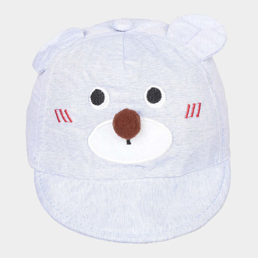 Kids' Blue Nylon Cap, , large image number null