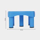 Blue Plastic Bath Stool, , small image number null