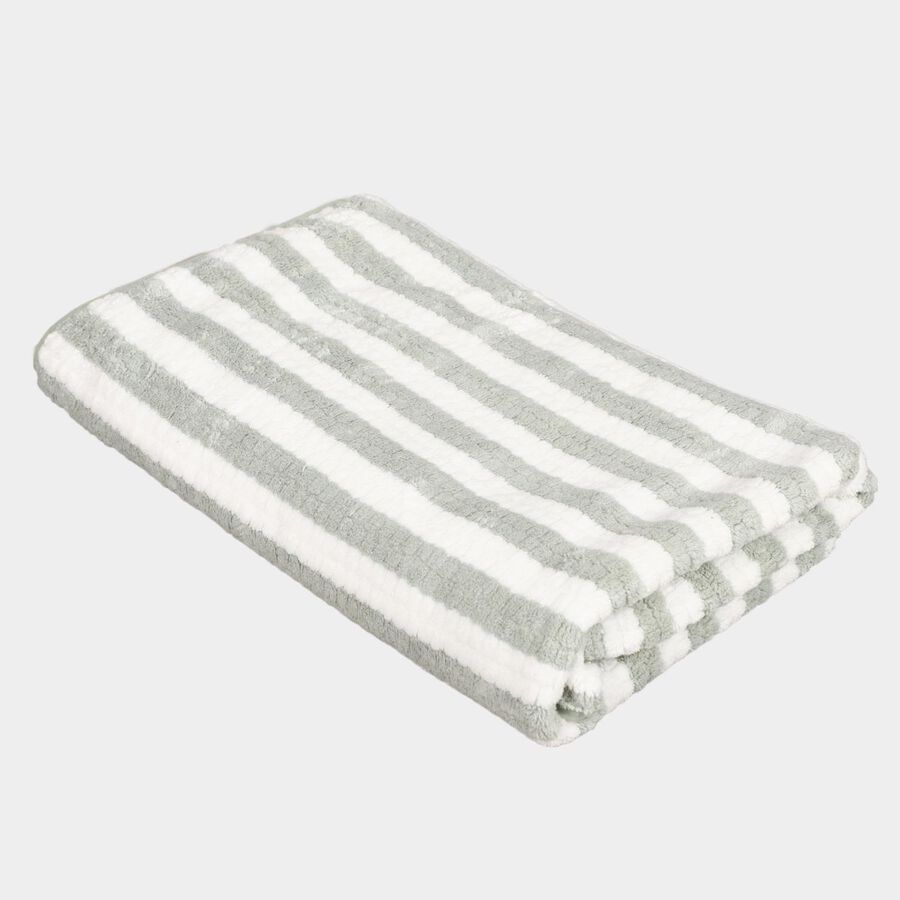 225 GSM Green Microfiber Bath Towel, , large image number null