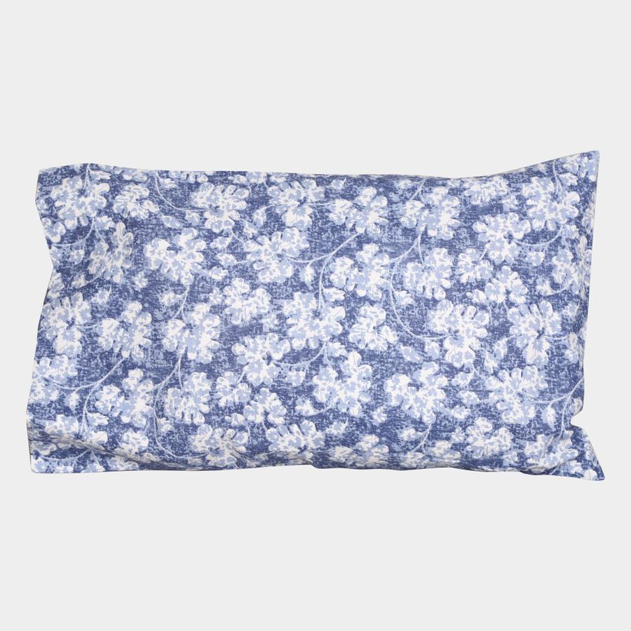 Blue Cotton Pillow Cover, , large