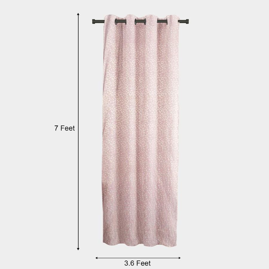 7ft. Pink Polyester Curtain, , large