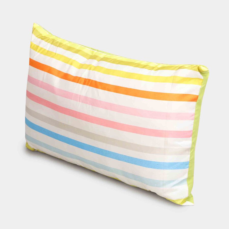 Multicolour Fibre Pillow, , large image number null