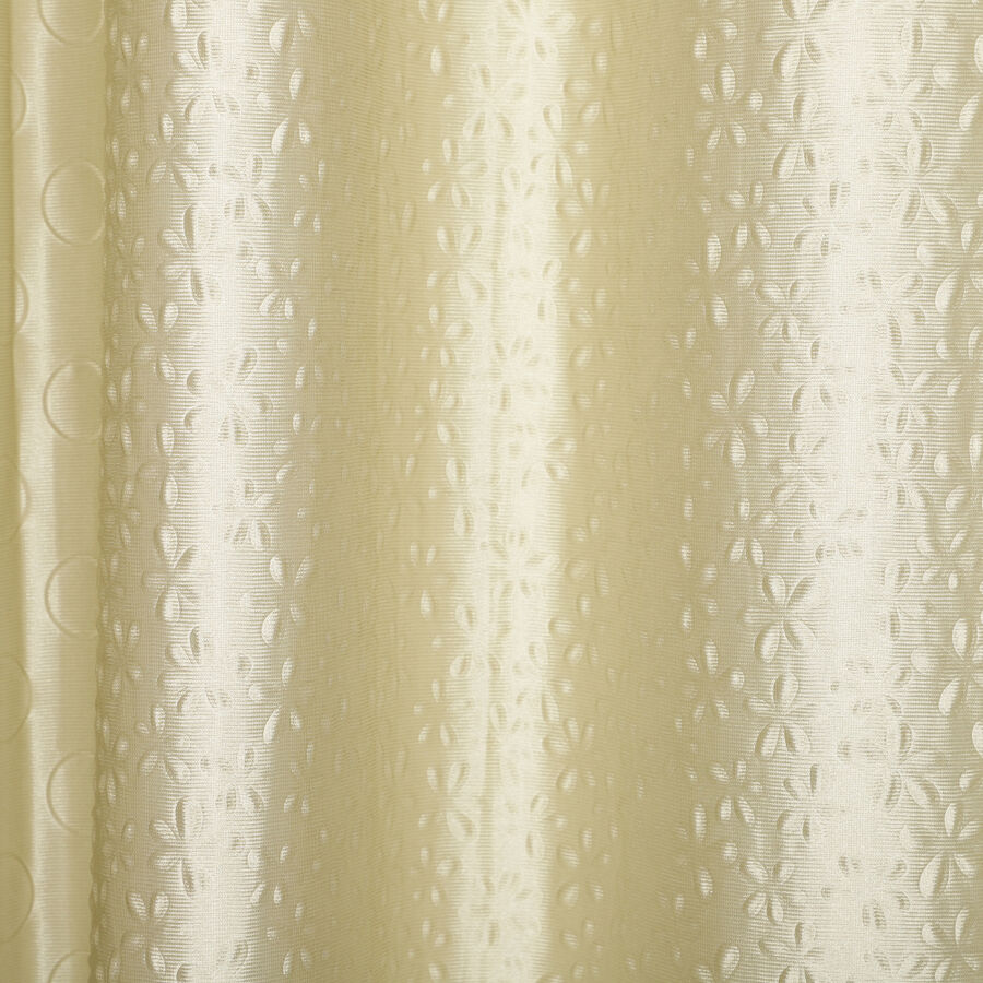 5ft. Beige Polyester Curtain, , large