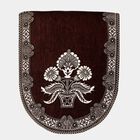 Brown Chenille Sofa Cover Set of 10, , small