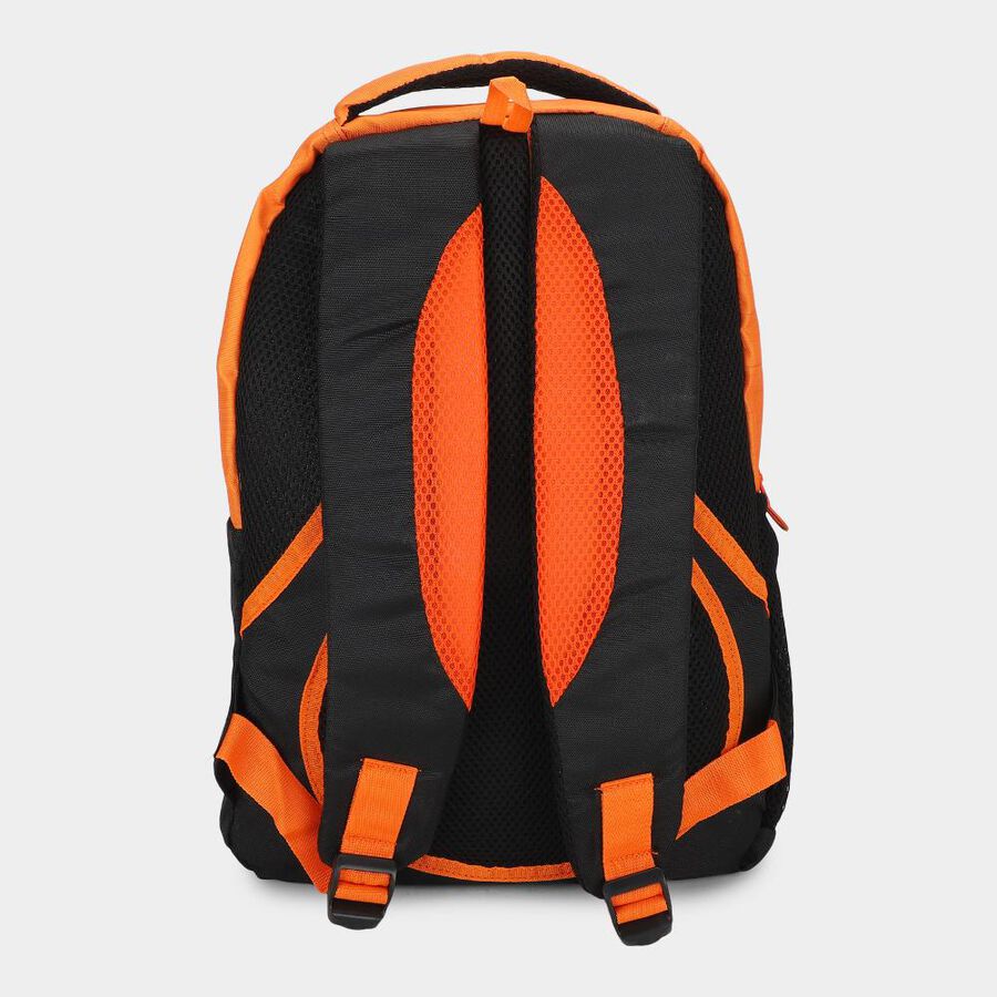 Black|Orange Fabric Bag, , large
