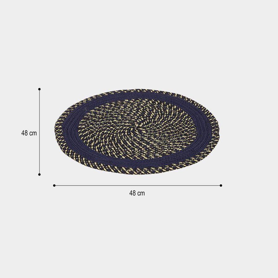 Blue Polyester Door Mat, , large image number null