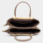 Women's Peach Polyurethane Tote Bag, , small image number null