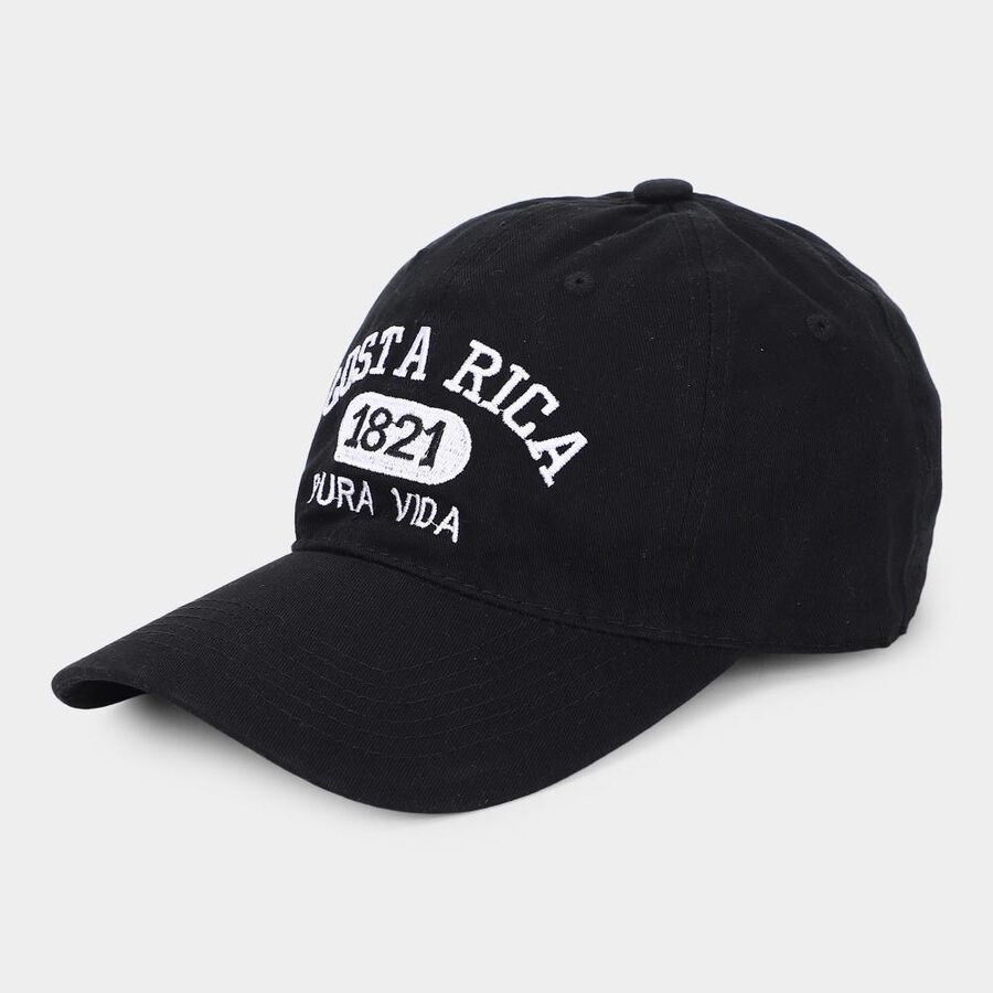 Black Cotton Cap, , large image number null