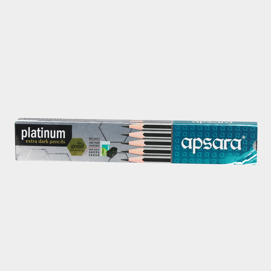 Platinum Extra Dark Pencil (Pack of 10), , large image number null
