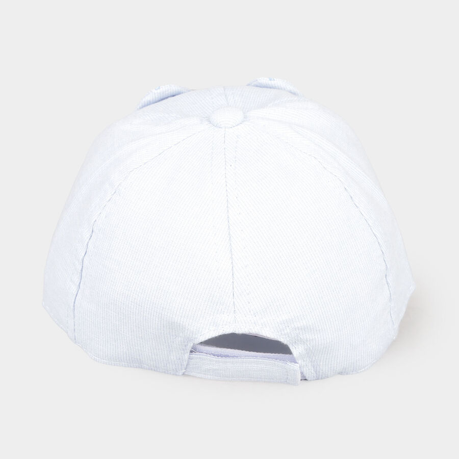 Kids' Blue Nylon/Polyester Cap, , large image number null
