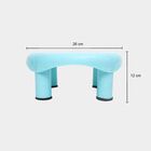 Light Green Plastic Bath Stool, , small