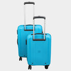 8-Wheel Light Blue PVC Matee Hard Case Trolley, Small + Medium, , small image number null